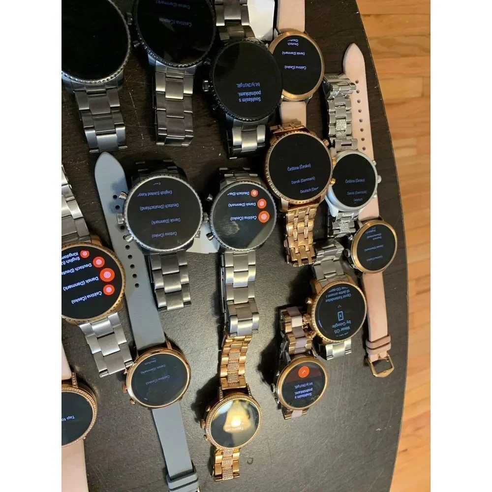 Fossil Gen 4 Watch Lot Of 6 womens Watches Please Read Description